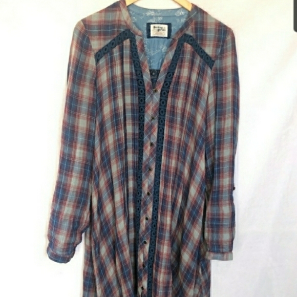 Anthropologie By Holding Horses

"Abita" Plaid Dre - Picture 6 of 6